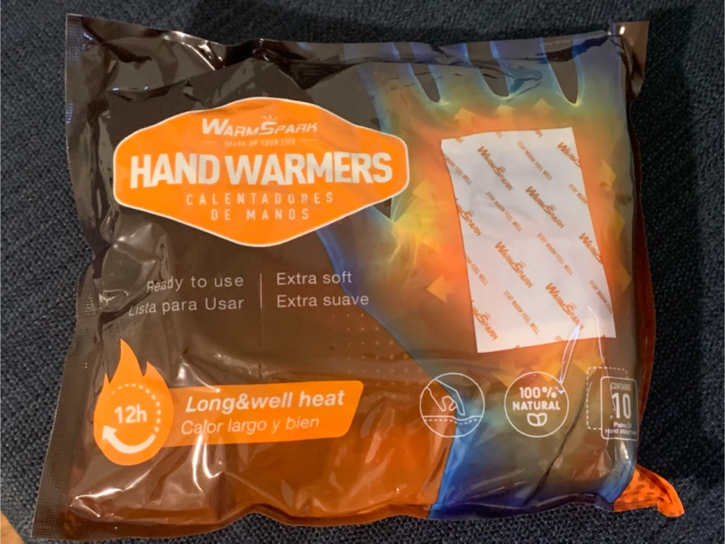 WarmSpark Hand Warmers - New, 10 Pairs