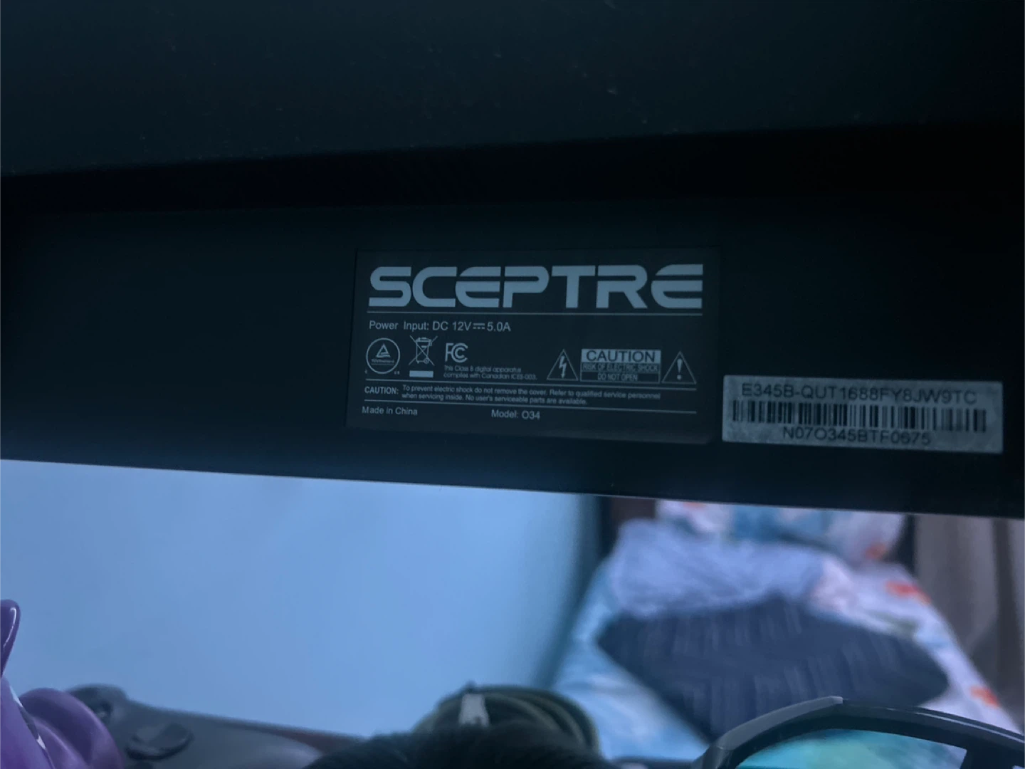 Sceptre 34" Curved Ultra Wide 1440p Gaming Monitor - photo 4
