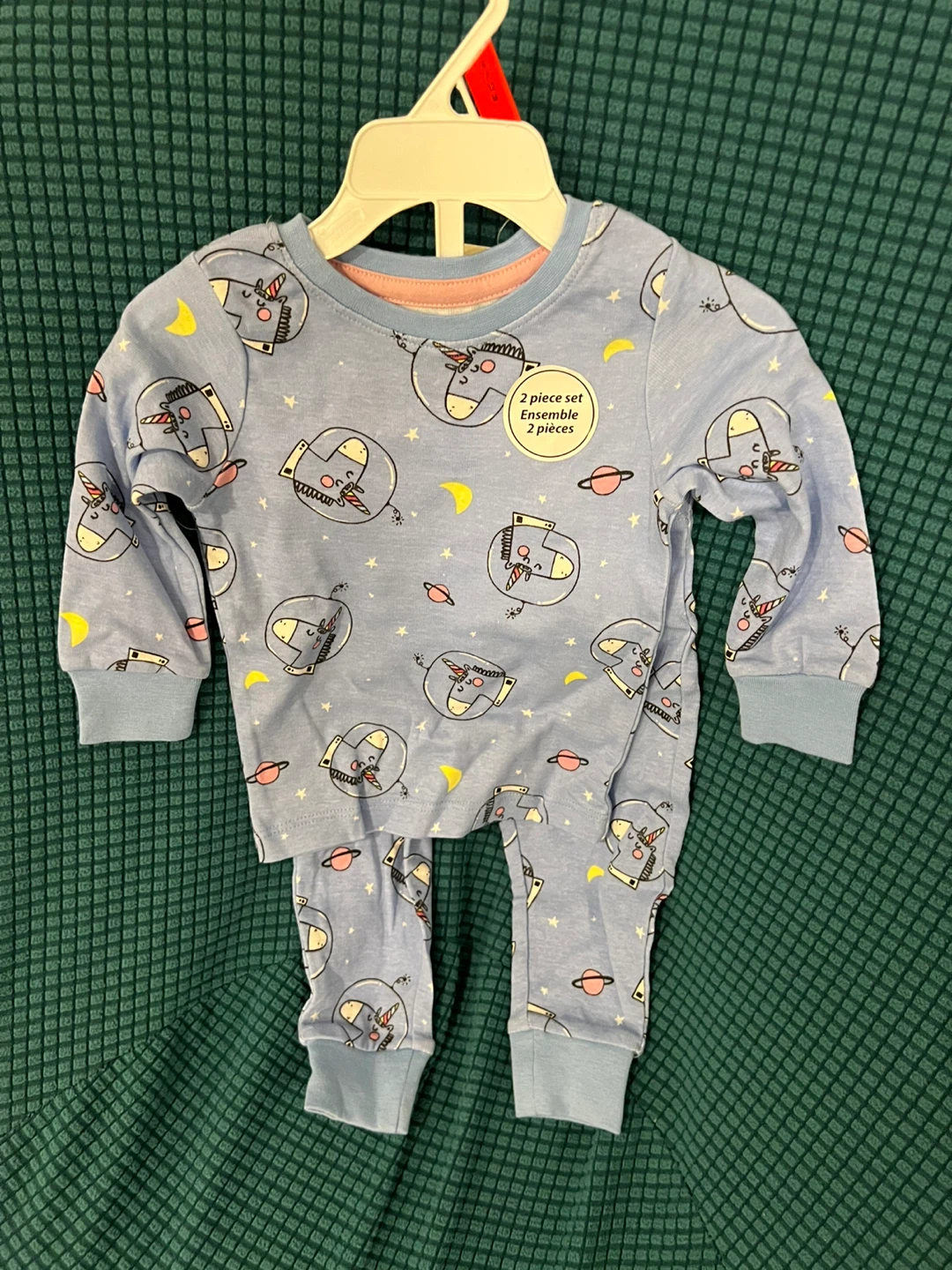 2-Piece Unicorn Pajama Set