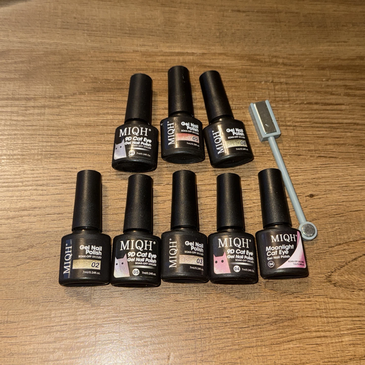 🆓 MIQH Gel Nail Polish Set with Magnet