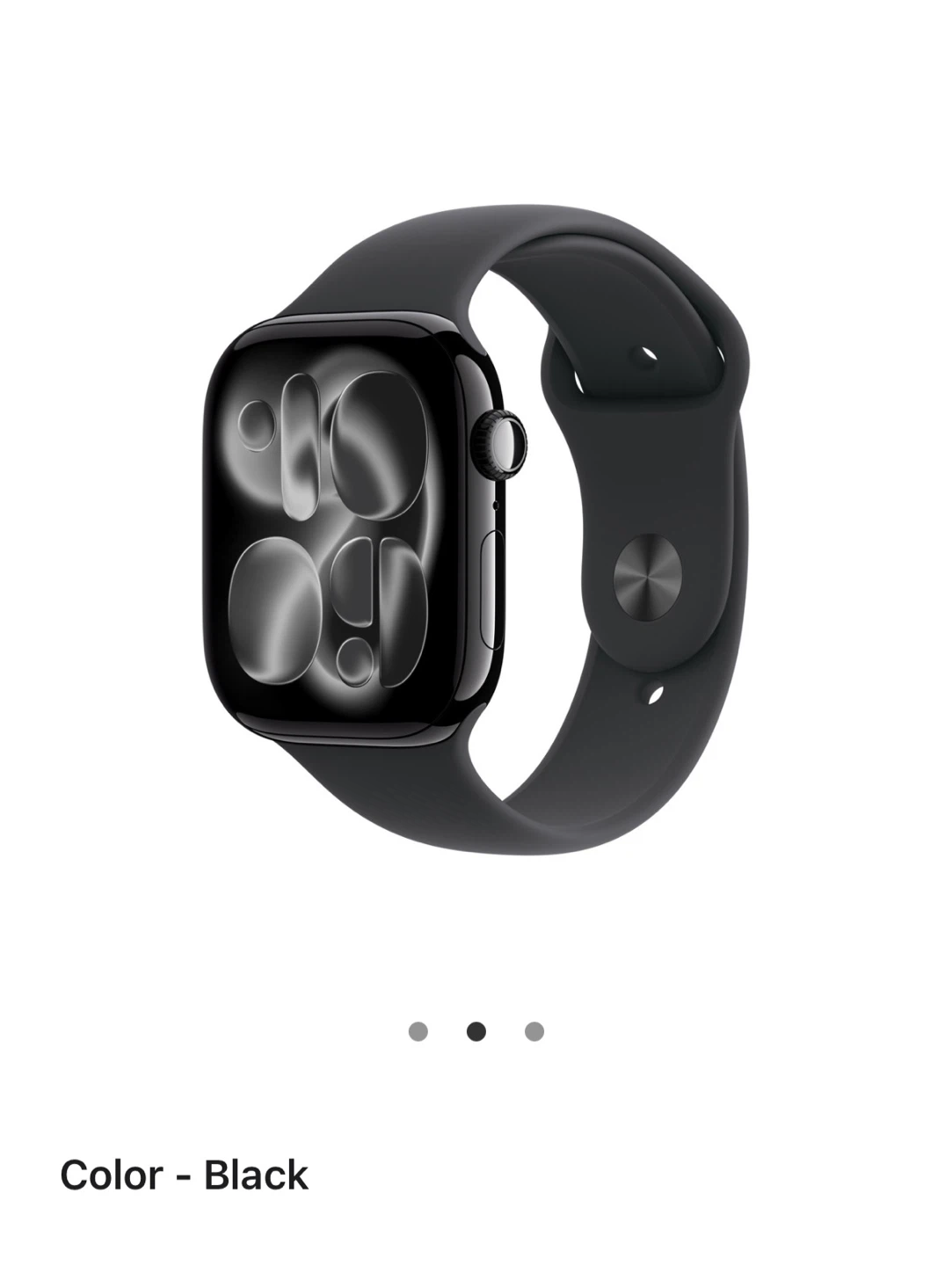 Apple Watch BAND ONLY BLACK - photo 5