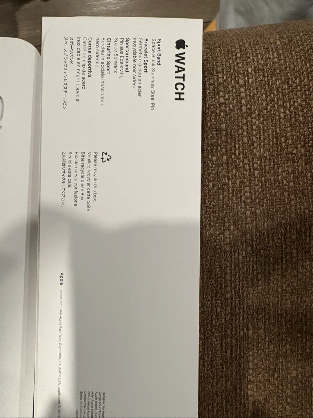 Apple Watch BAND ONLY BLACK - photo 2