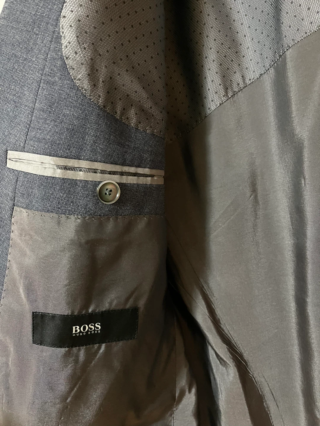 Harry Rosen Boss Grey Blazer Men Size 42 - photo 4