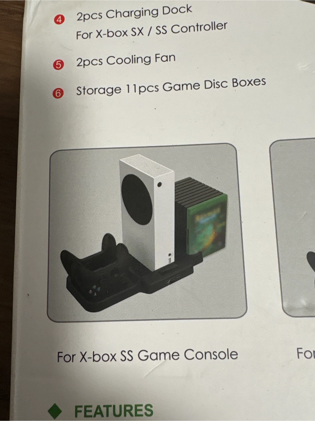 KJH Multi-Function Charging & Storage Stand for Xbox - photo 5