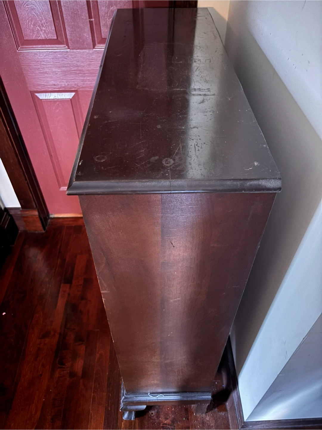 Vintage Secretary Desk & Display Cabinet Set - photo 2