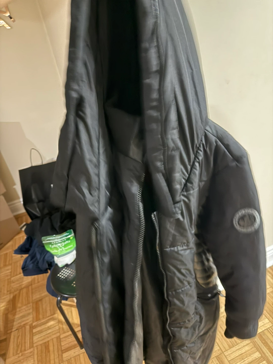 Canada Weathergear Black Puffer Jacket XL - photo 3