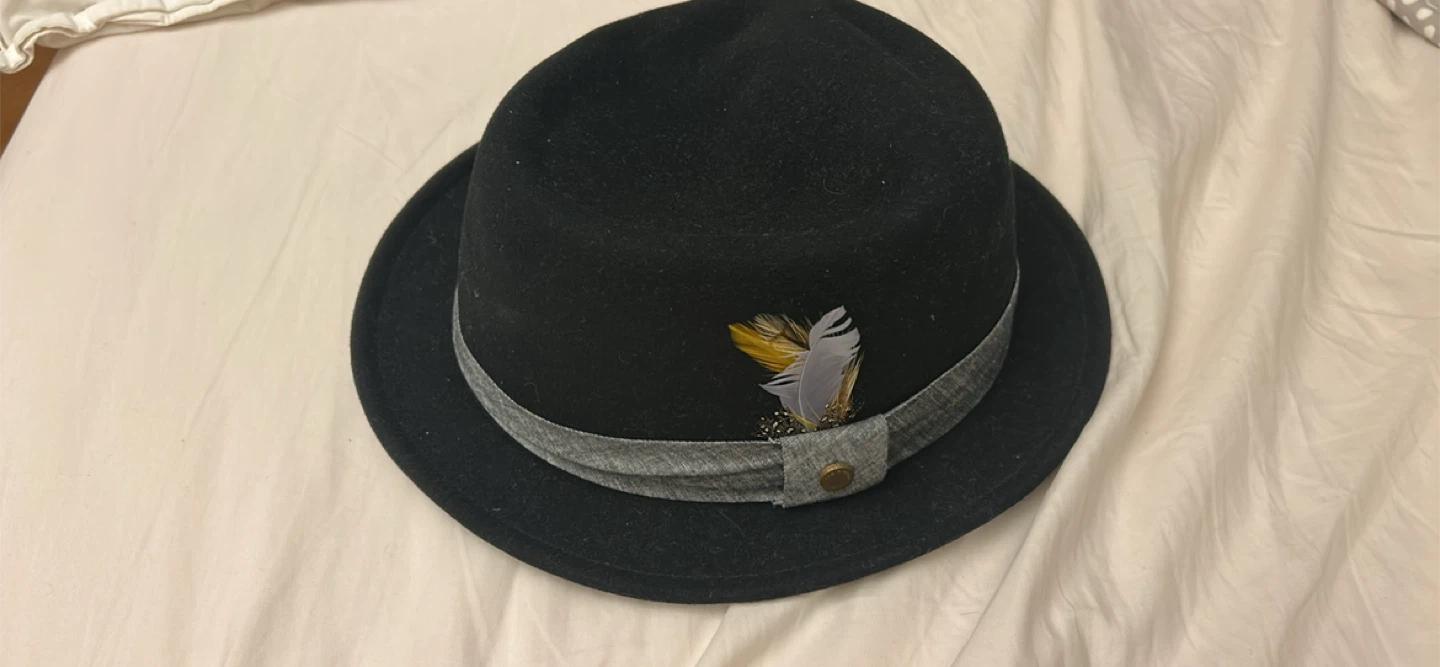 Rag & Bone Black Wool Fedora - Size L - photo 2