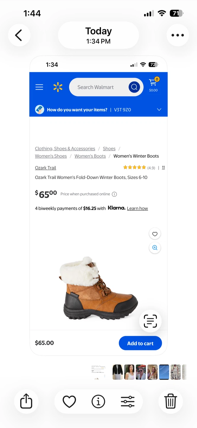 Ozark Trail Women’s Winter Boots Size 7 - photo 4