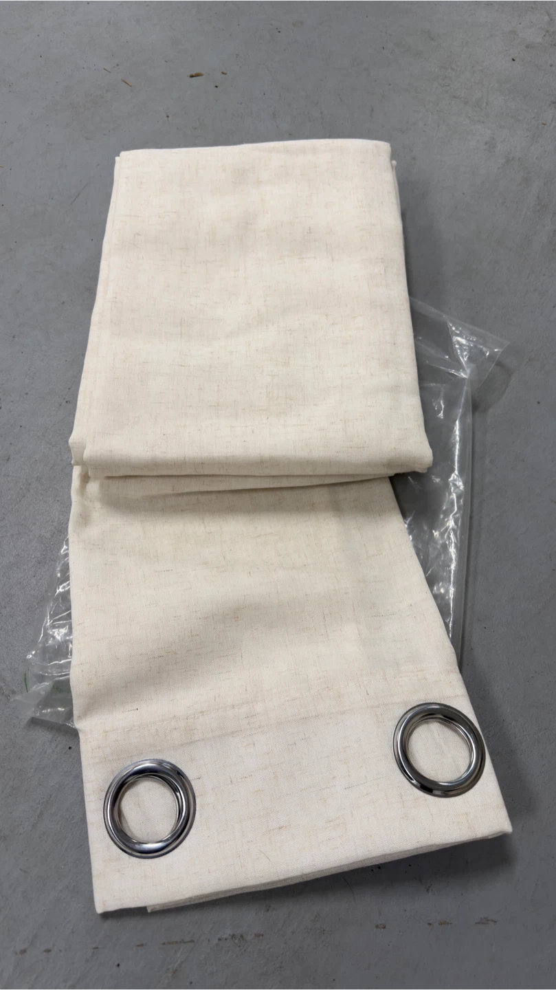 2 pcs NICETOWN Extra Long Linen Curtains 55" x 108" - photo 2