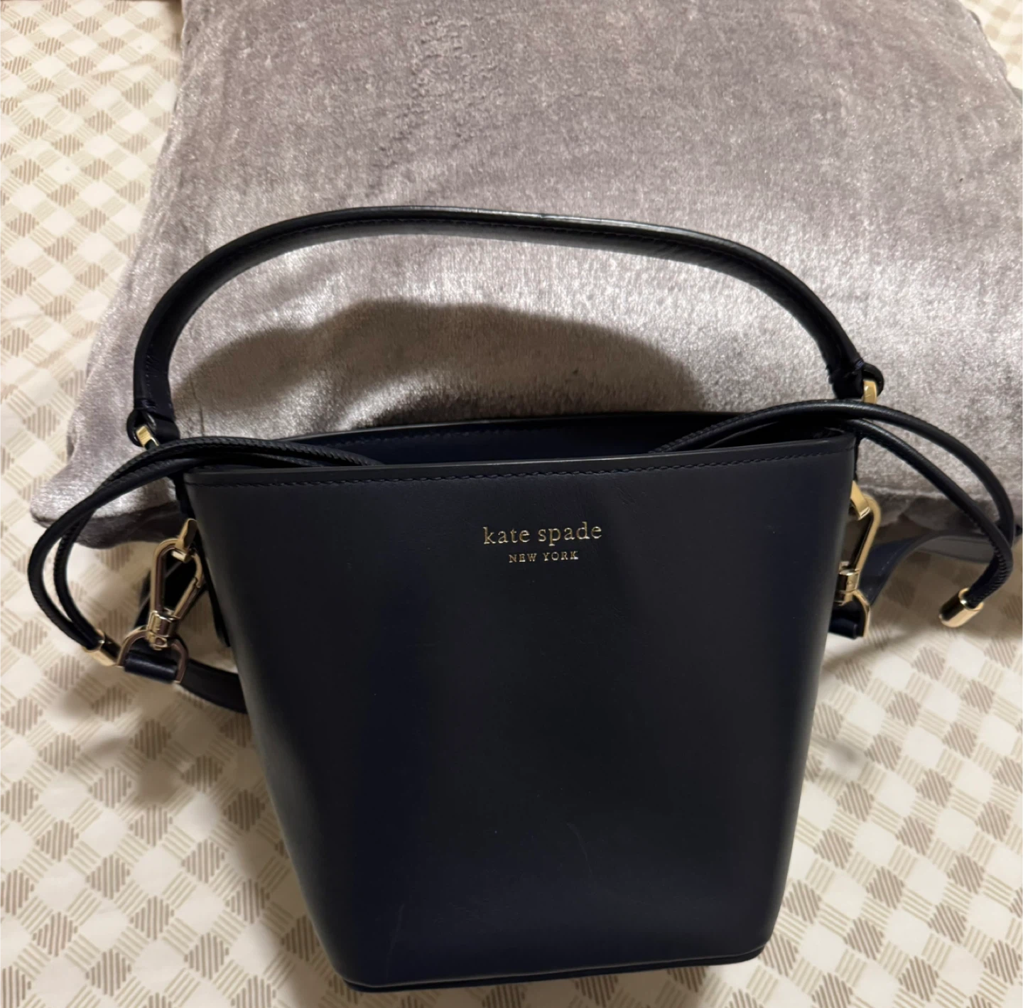 Kate Spade Navy Bucket Bag