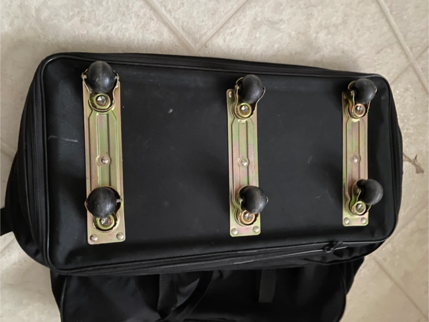 Bigman Biotechnology Black Rolling Duffel Bag - photo 4
