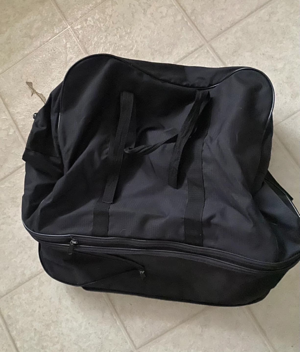 Bigman Biotechnology Black Rolling Duffel Bag - photo 2