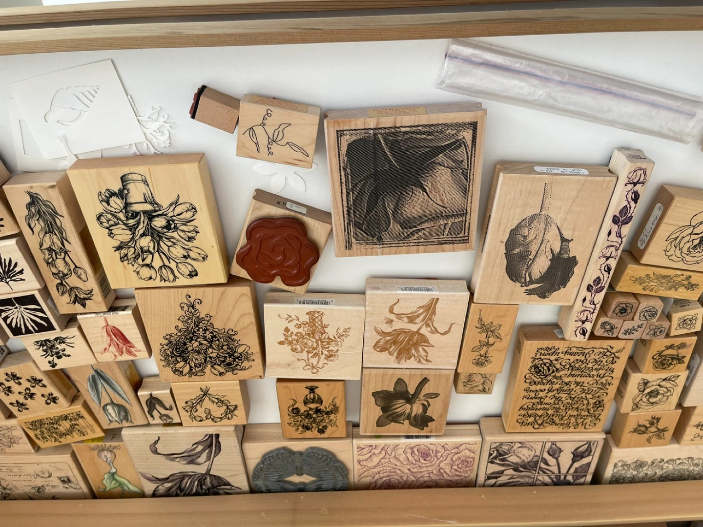 Wood Mounted Rubber Stamps Collection - photo 3
