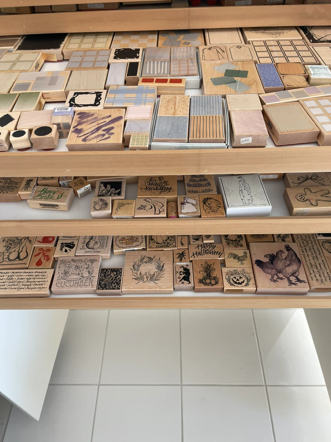 Wood Mounted Rubber Stamps Collection - photo 2