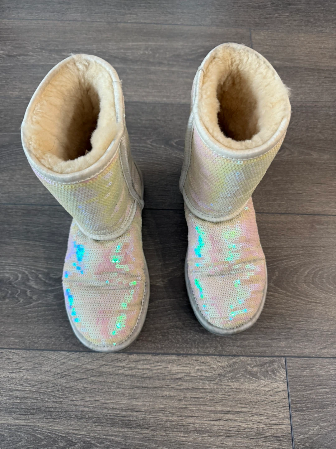 UGG Sequin Boots - Size 6
