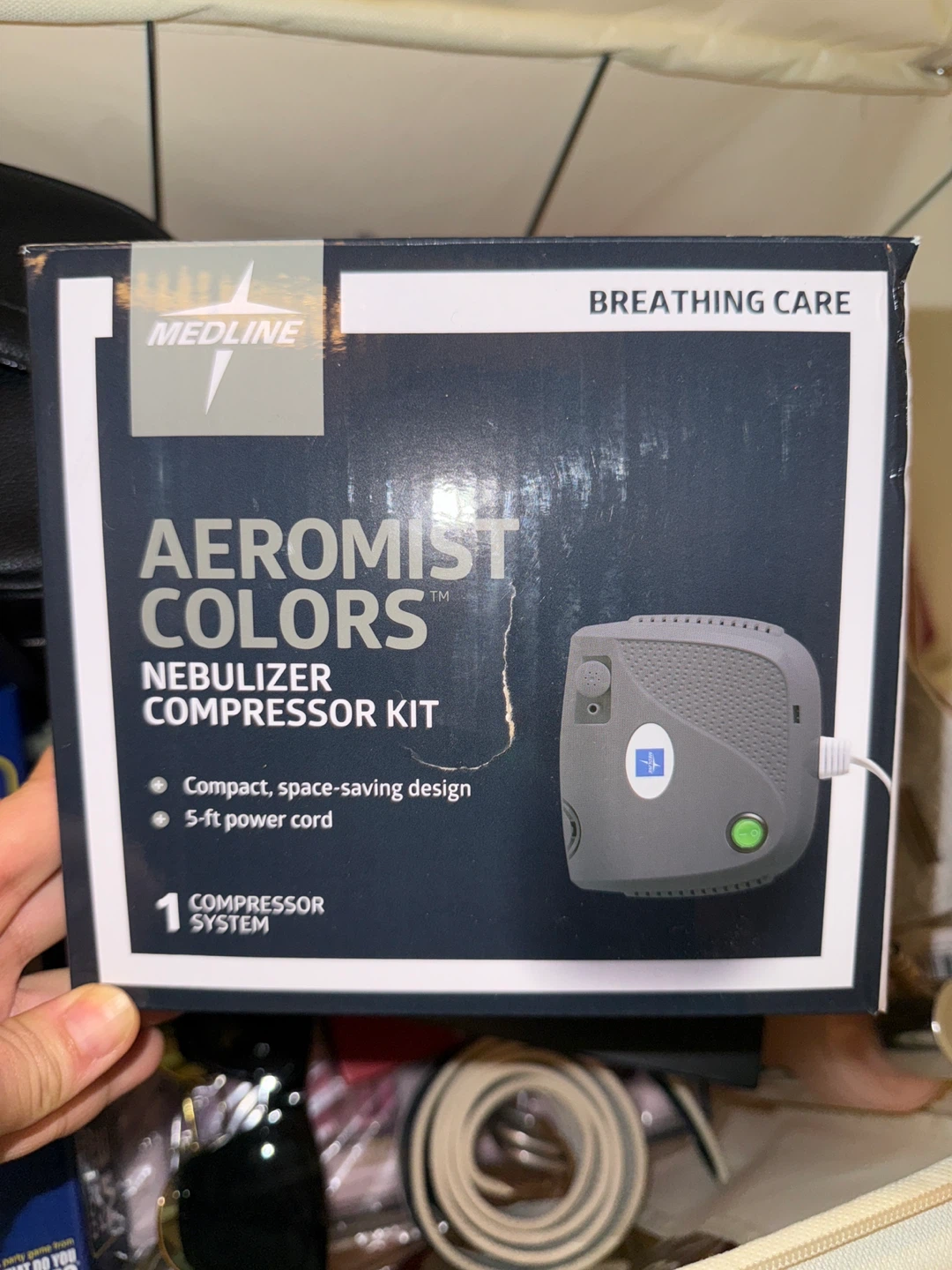 Medline AeroMist Colors Nebulizer Compressor Kit🧡
