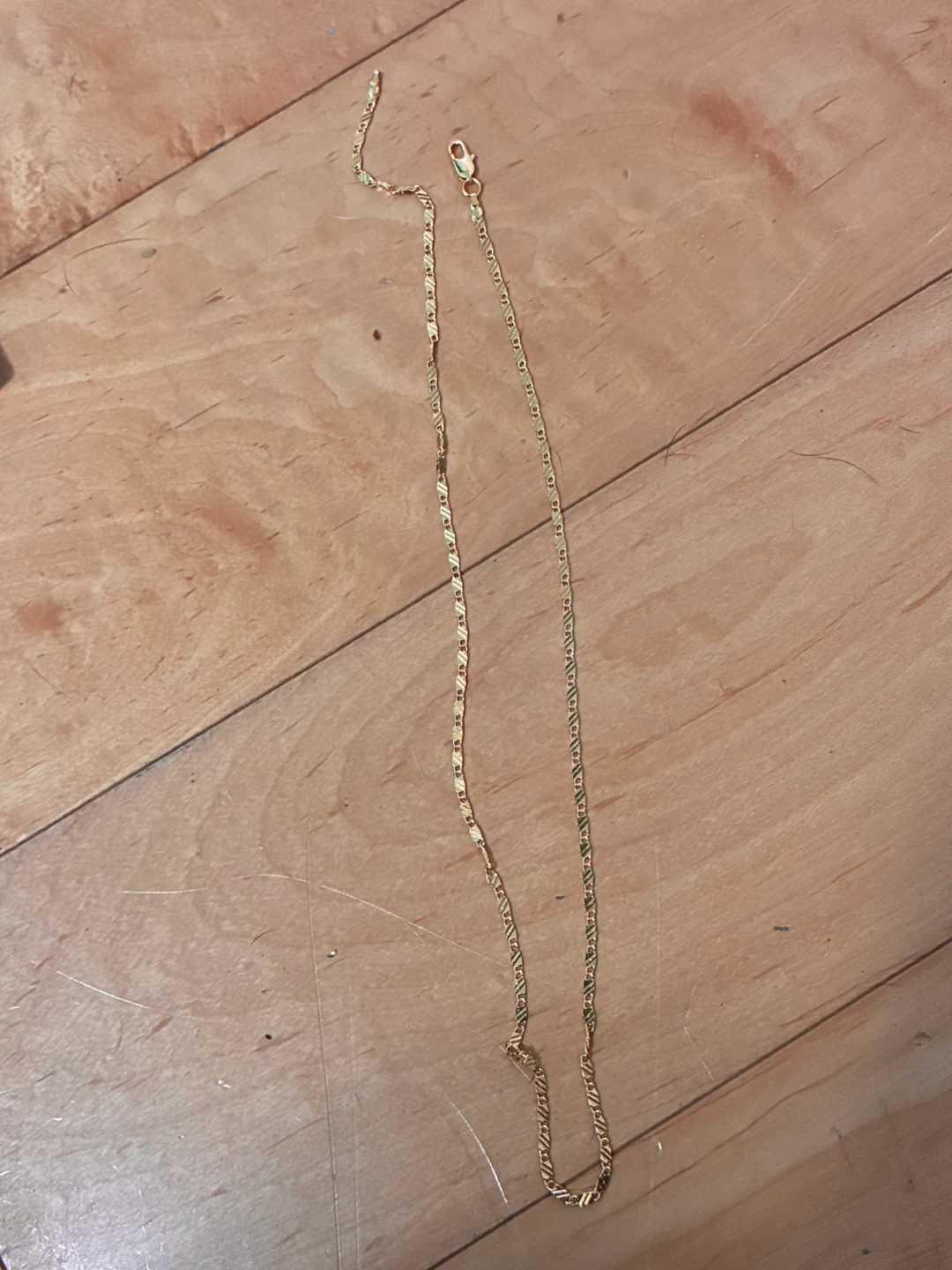 18k Gold Figaro Chain/18k gold chain(2) - photo 5