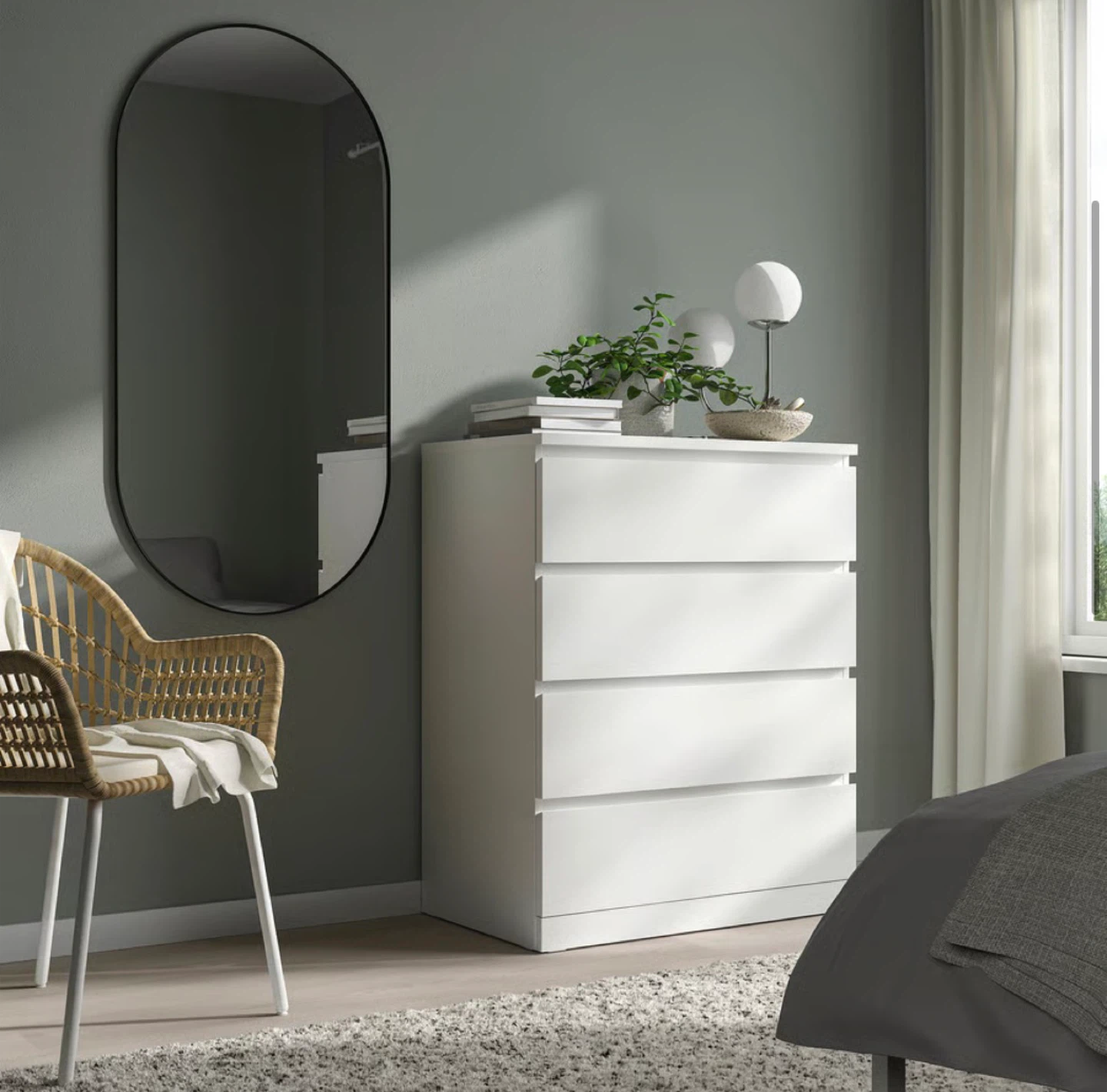 IKEA Hemnes White 4-Drawer Dresser (Brand New, Unopened!) - photo 2