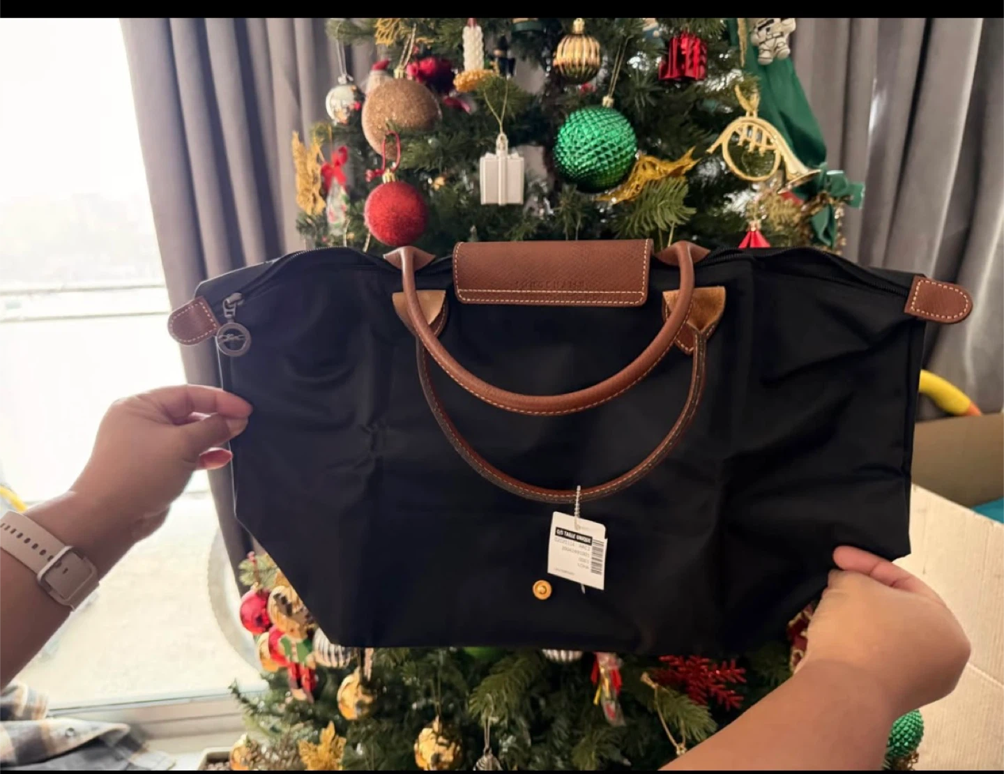 Longchamp Black Tote Bag - photo 4