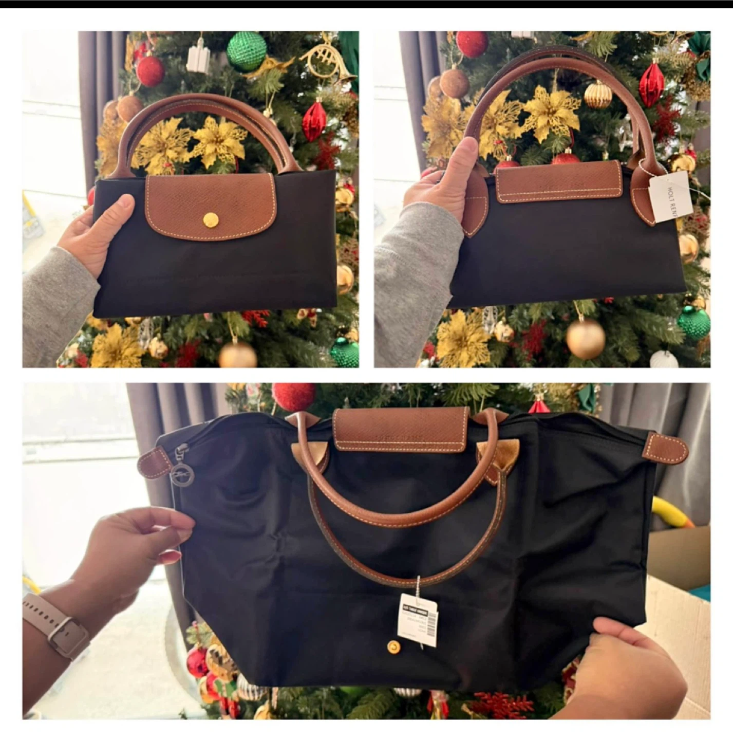 Longchamp Black Tote Bag