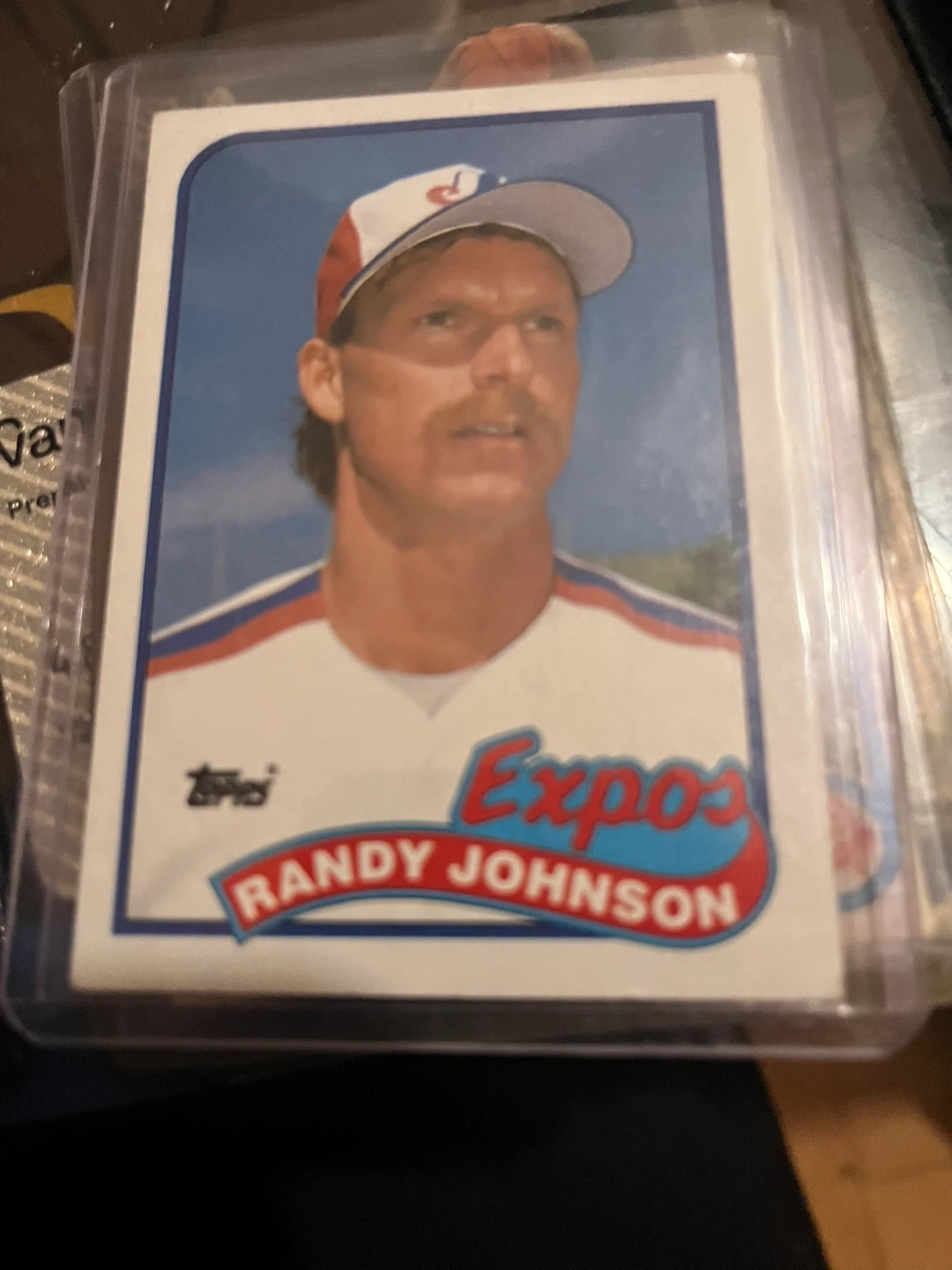 Randy Johnson Expos Baseball Card