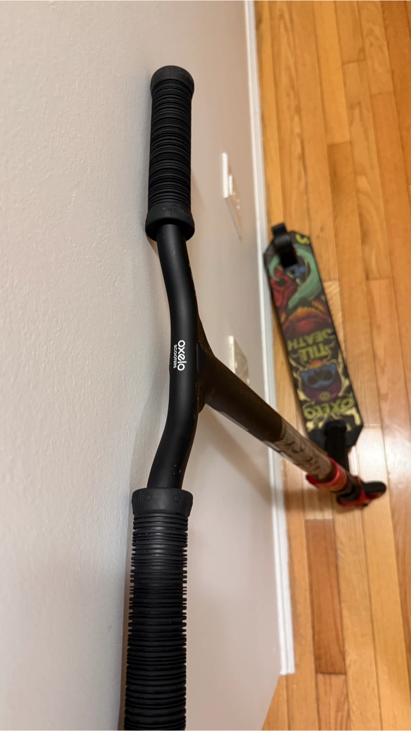 Oxelo Pro Stunt Scooter - "Till Death" Edition - Black & Red