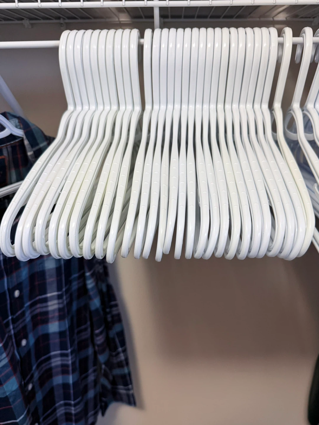 White Clothes Hangers