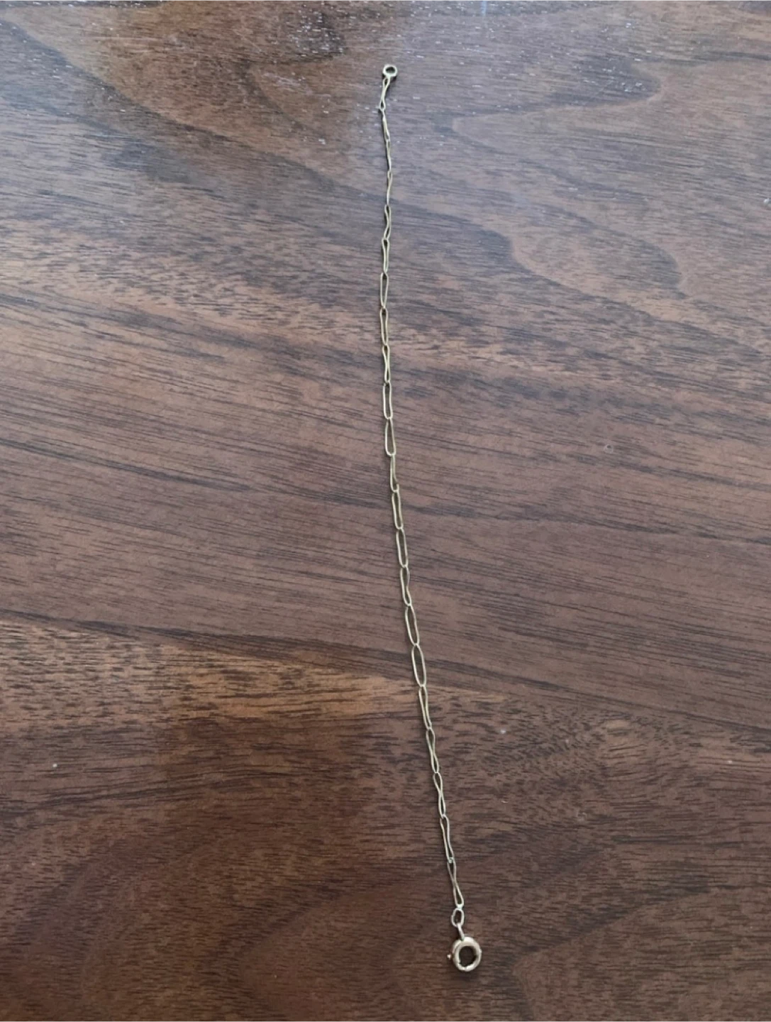 Gold Chain Bracelet/ anklet - photo 2