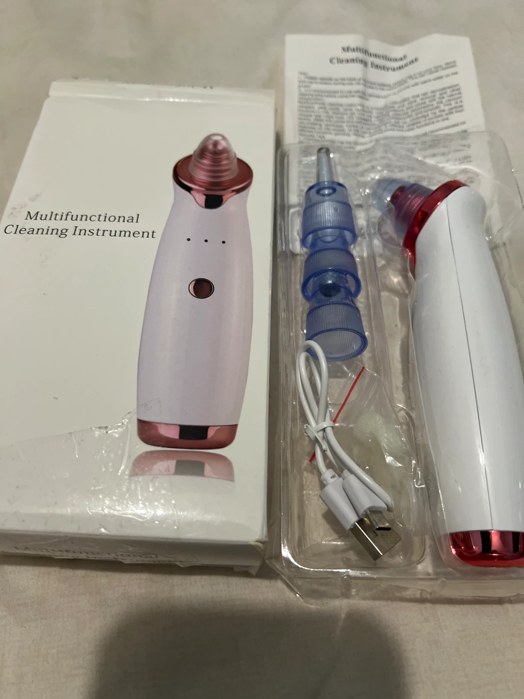 Multifunctional microdemrasion Cleaning Instrument