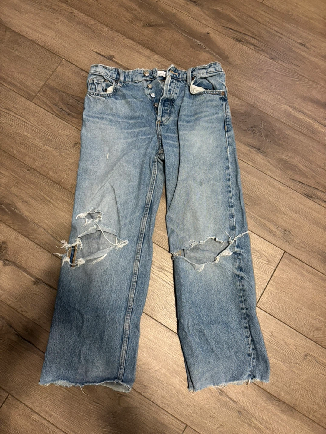 Zara Ripped Jeans - Size 2
