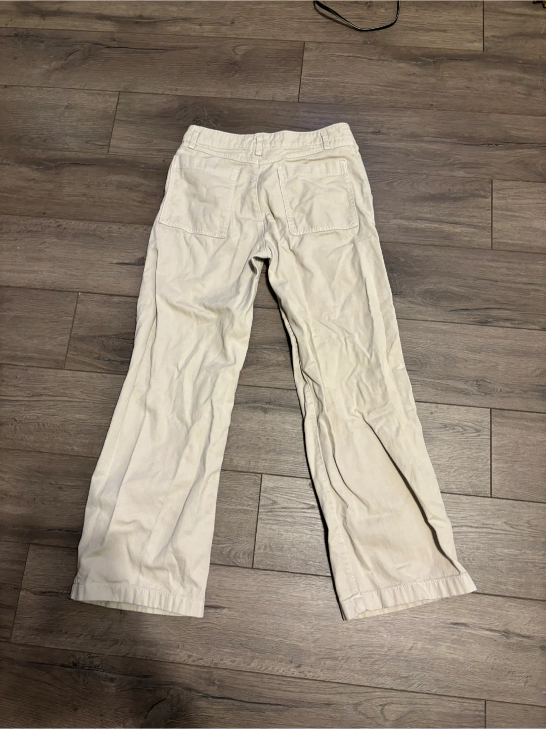 Bootlegger Beige Pants - Size S - photo 2