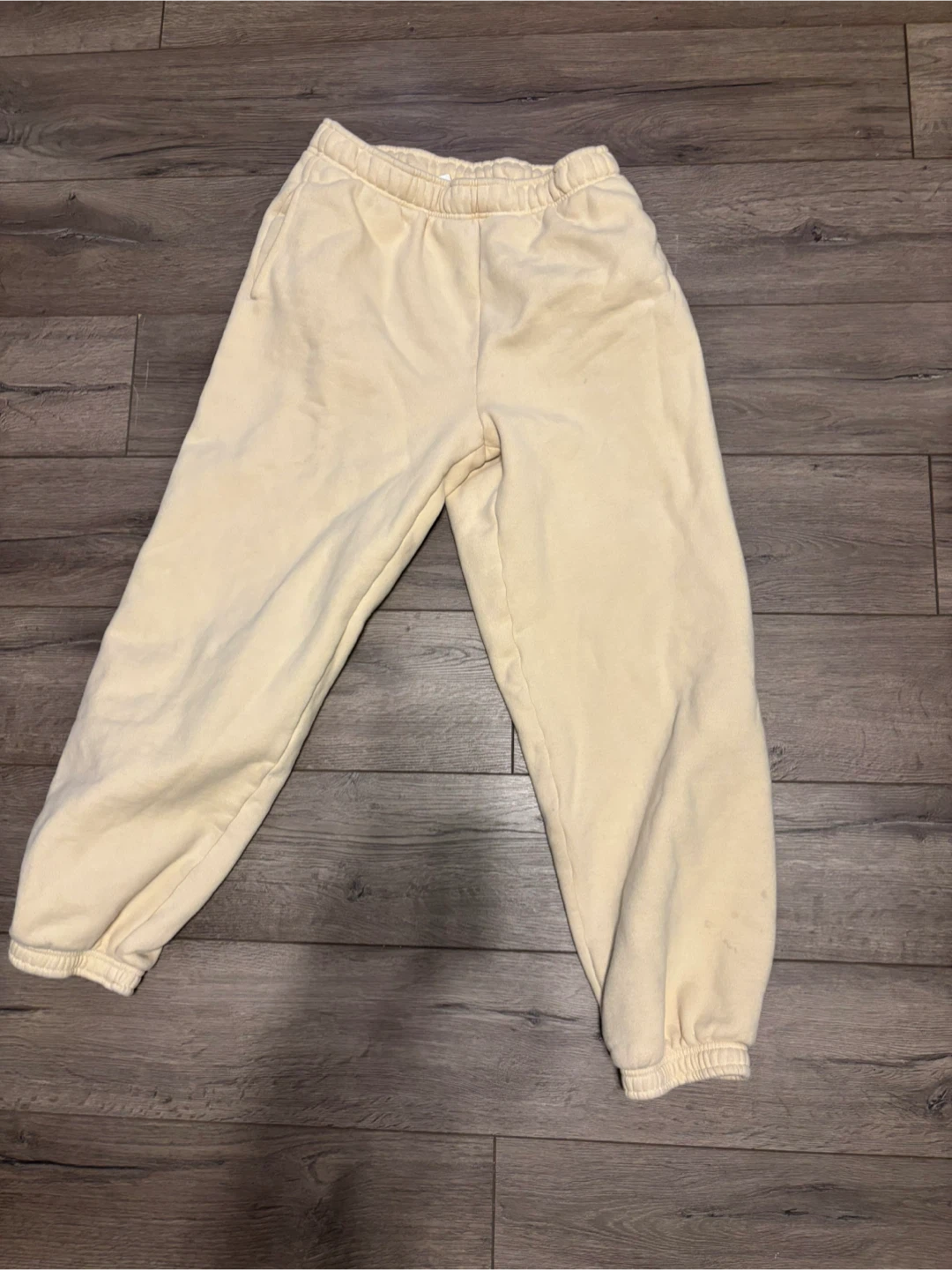 TNA/ Aritizia beige Sweatfleece Cozy Fleece Set - XS - photo 5