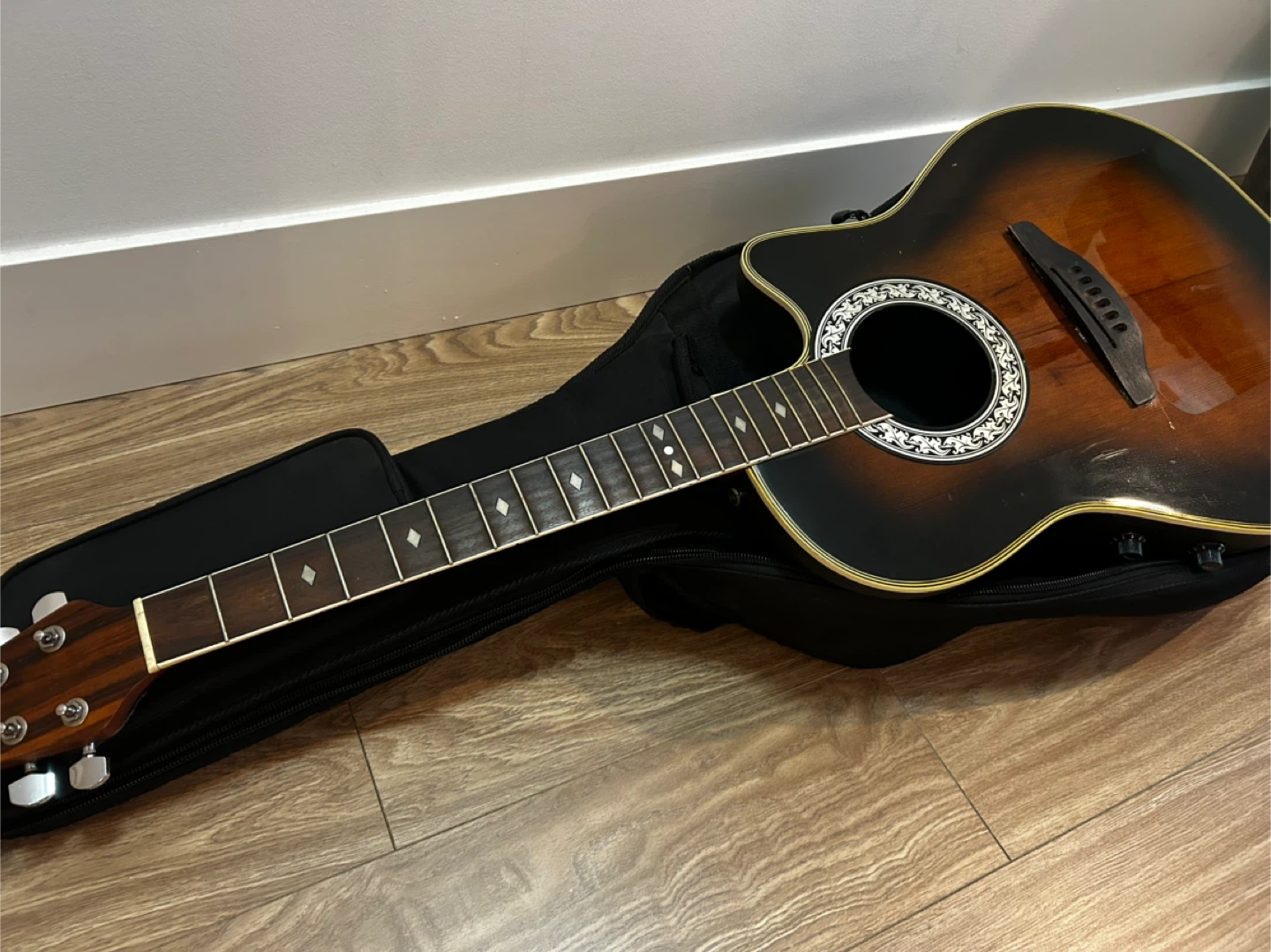 Ovation Acoustic Guitar with Case