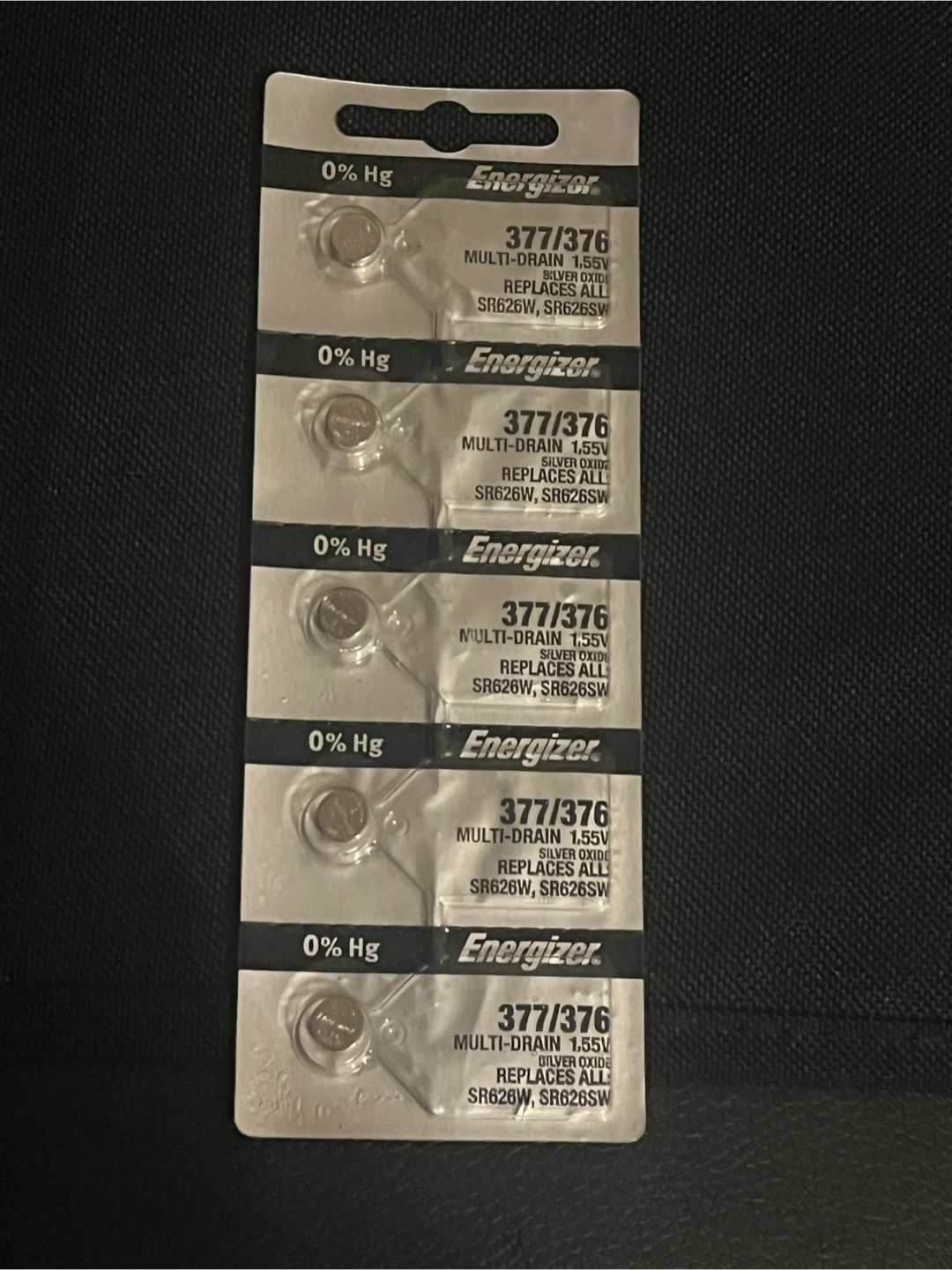 Energizer 377/376 Watch Batteries