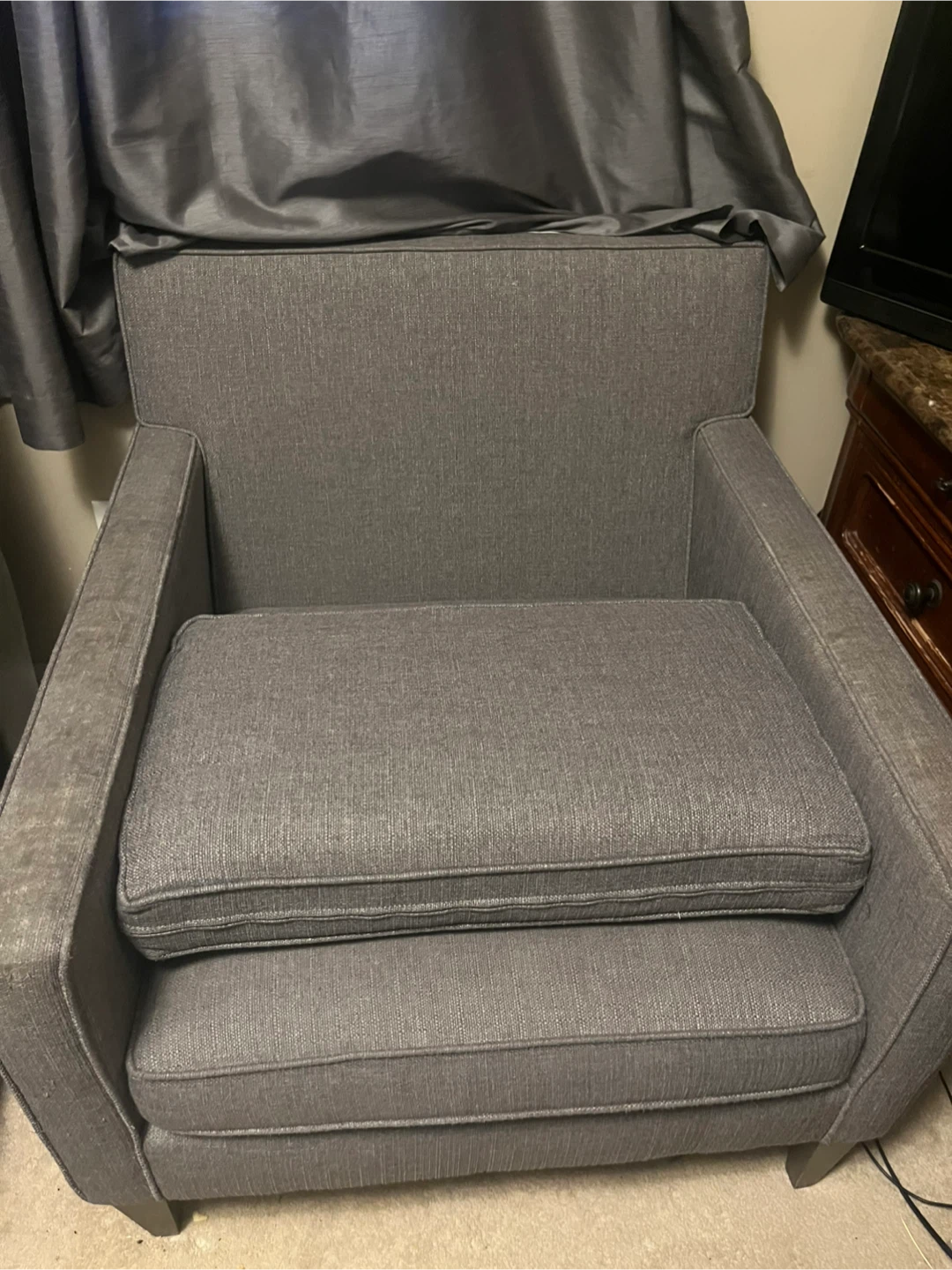 Grey Armchair - photo 2