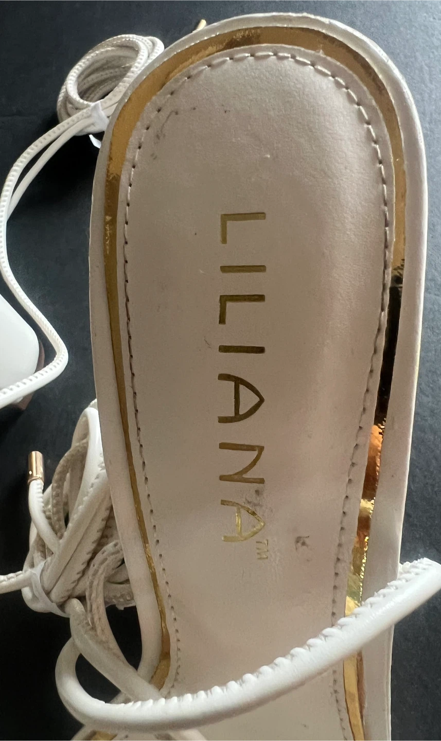 Liliana White Braided Heels 🧡 - photo 4
