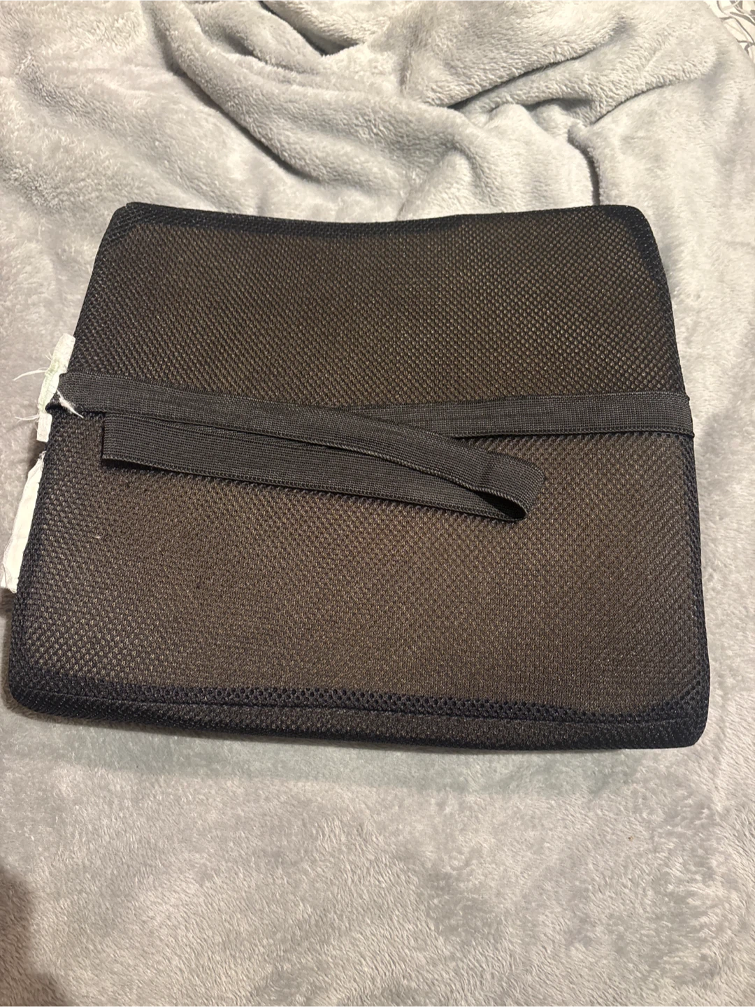 Black Mesh Lumbar Support Back Pillow 🧡 - photo 3