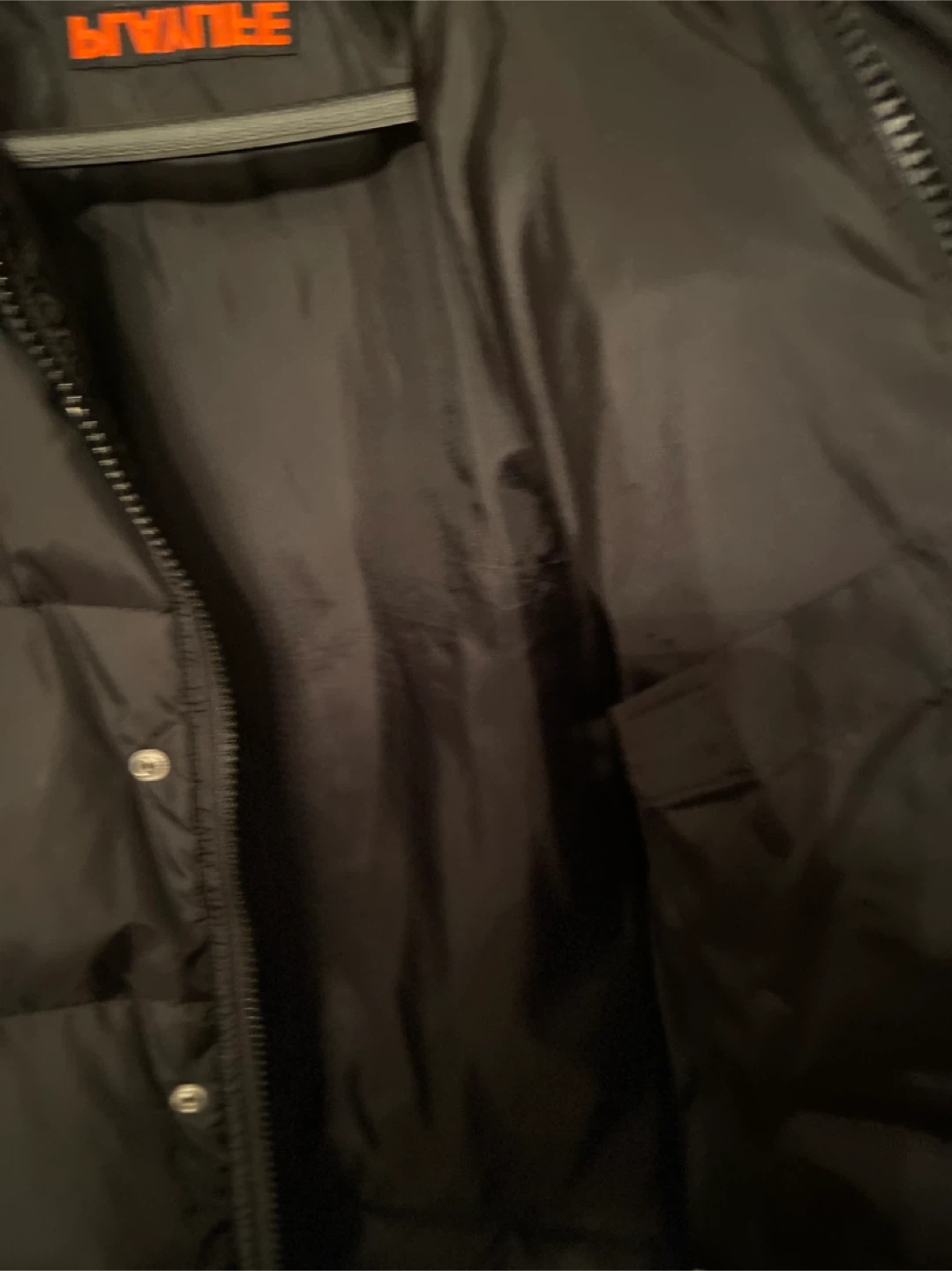 Brave Soul Black Puffer Jacket - Size M - photo 4