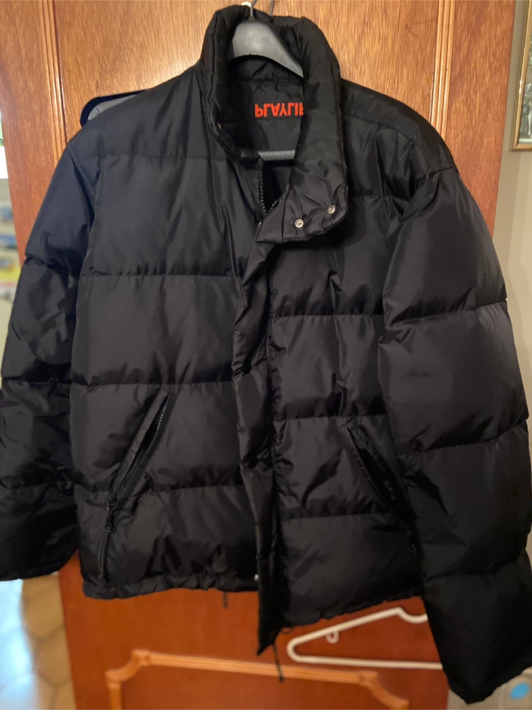 Brave Soul Black Puffer Jacket - Size M - photo 3