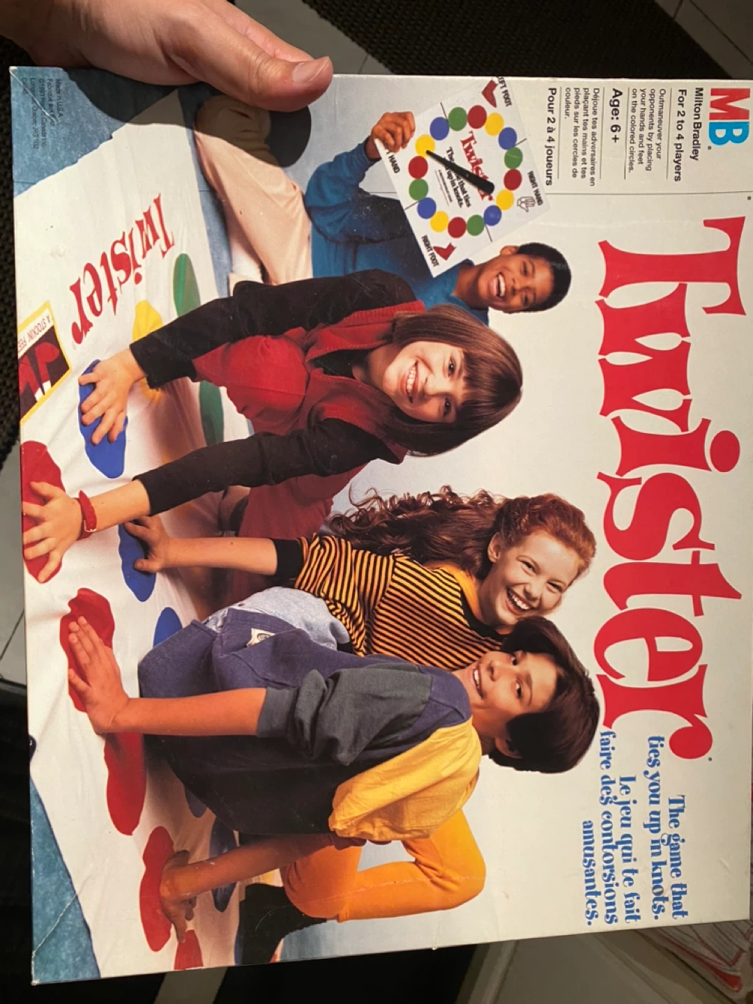 Twister Board Game 🧡 Missing Spinner