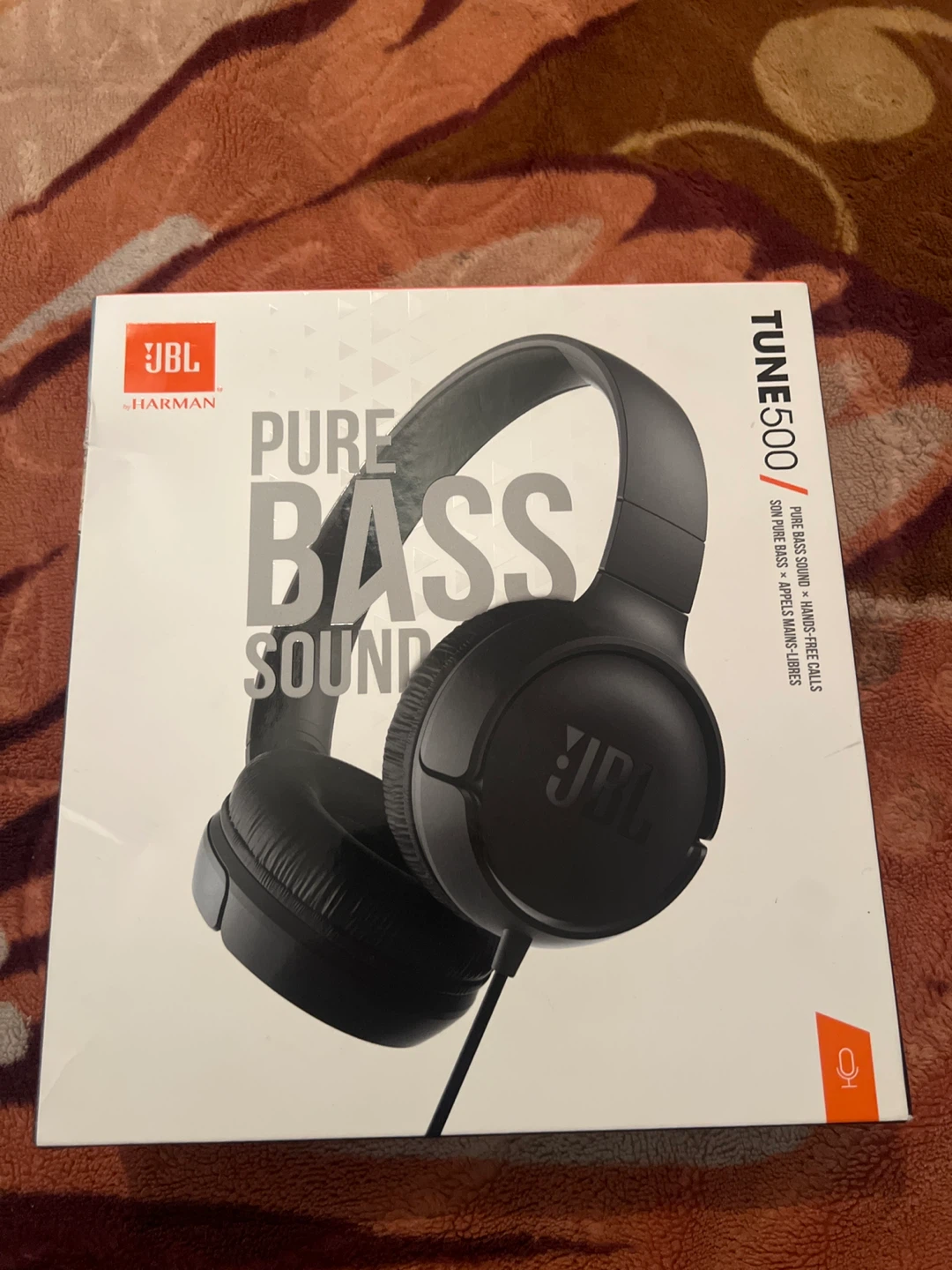 JBL Tune 500 Headphones - Pure Bass Sound