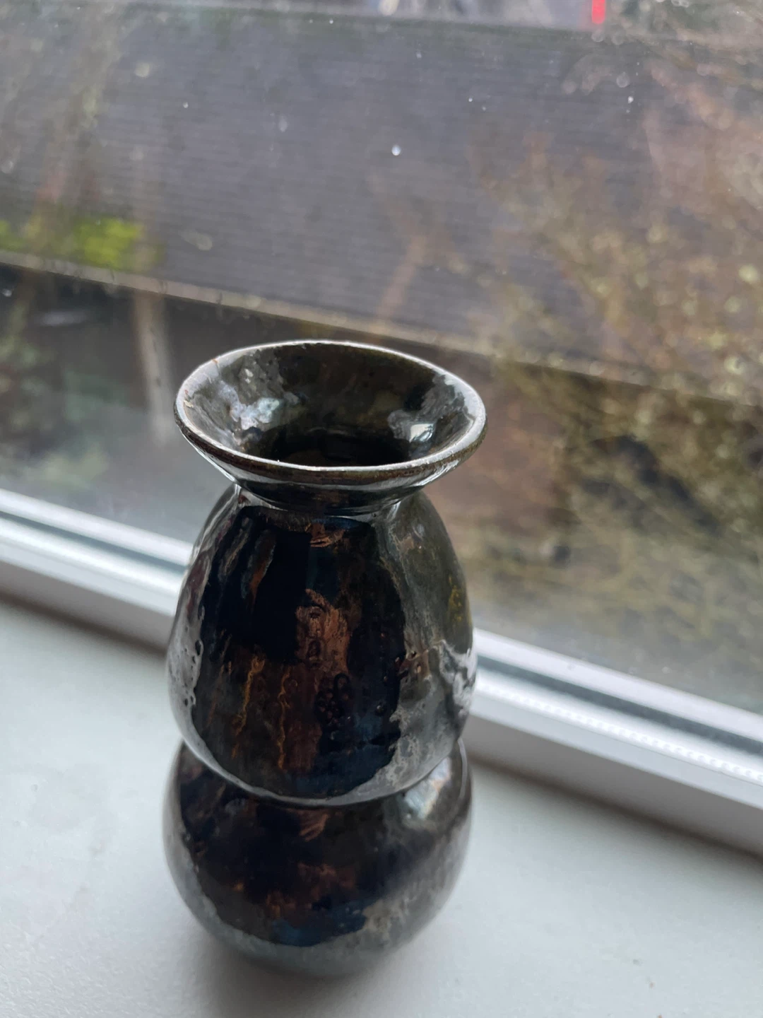 Black Ceramic Vase 🧡 - photo 2