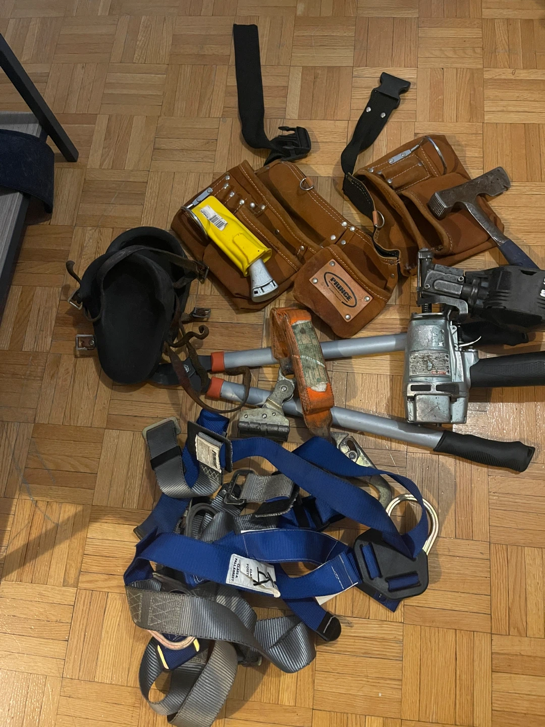 Construction Tools and Safety Gear
