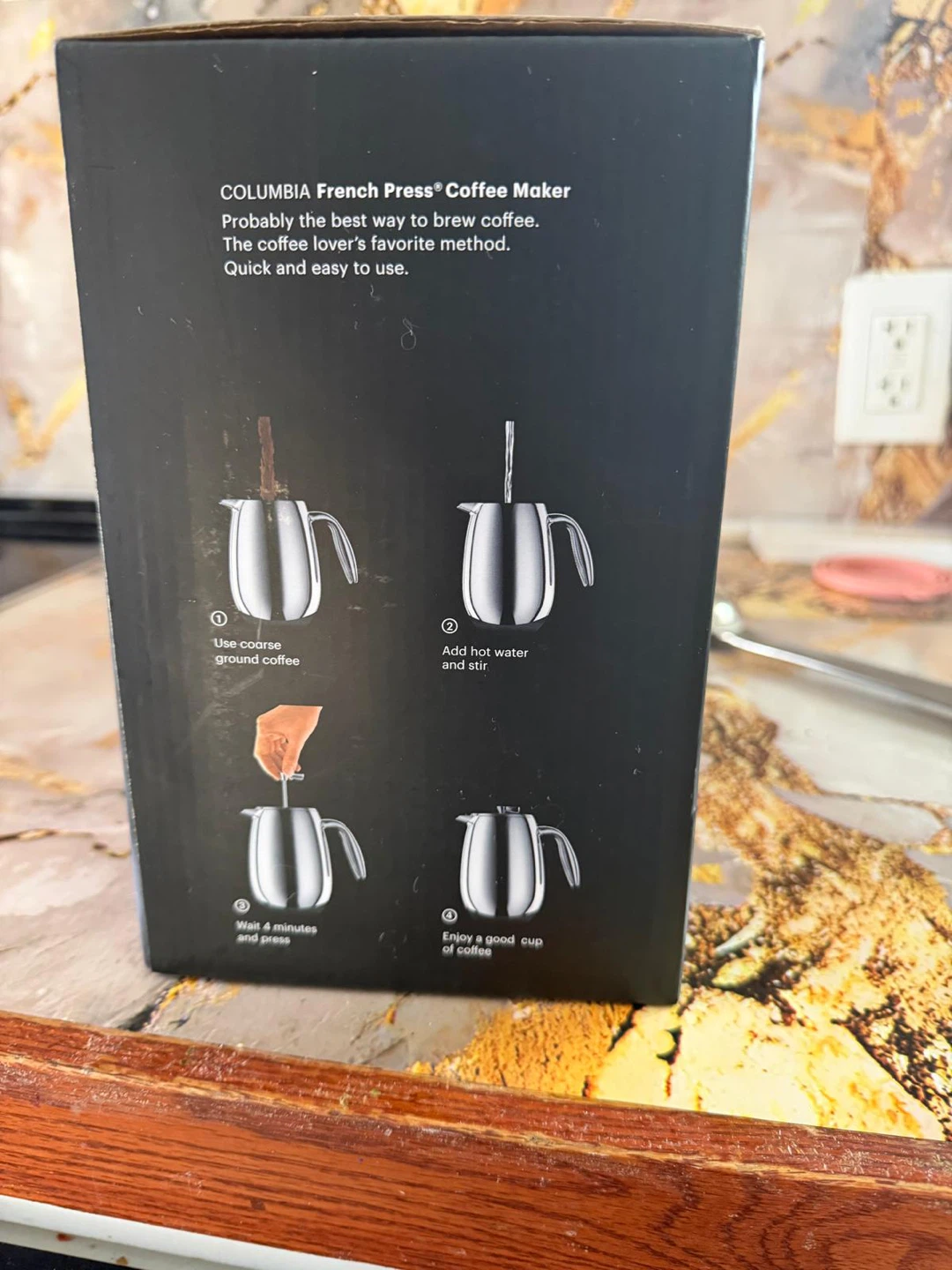 Bodum Columbia French Press, 1L New in Box - photo 2