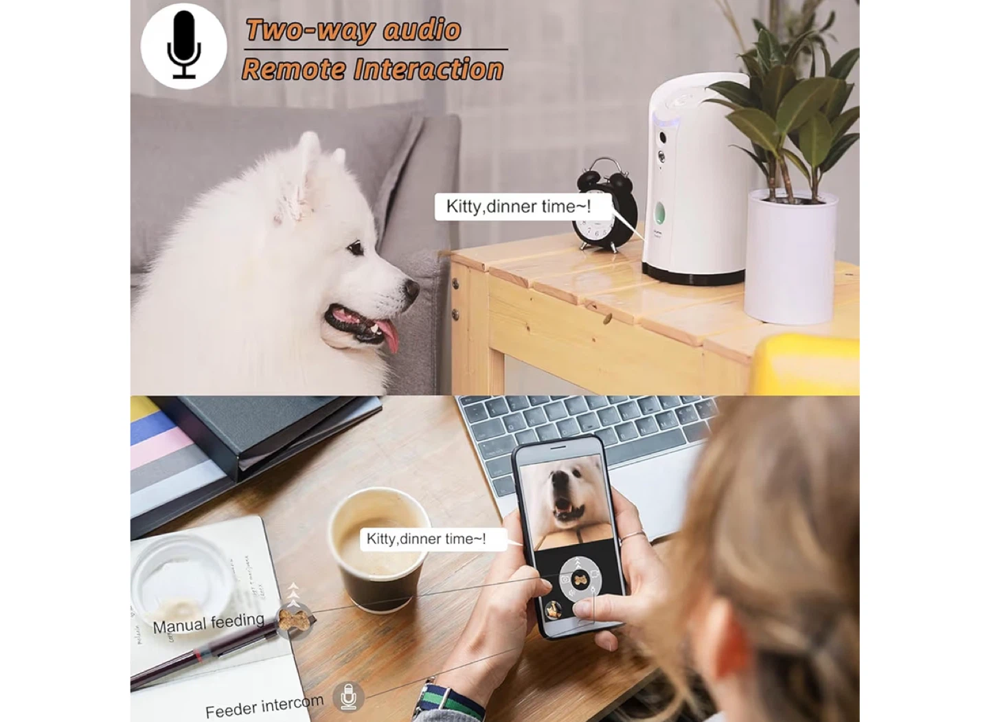 SKYMEE Petalk AI Dog Camera Treat Dispenser - New in Box! - photo 2
