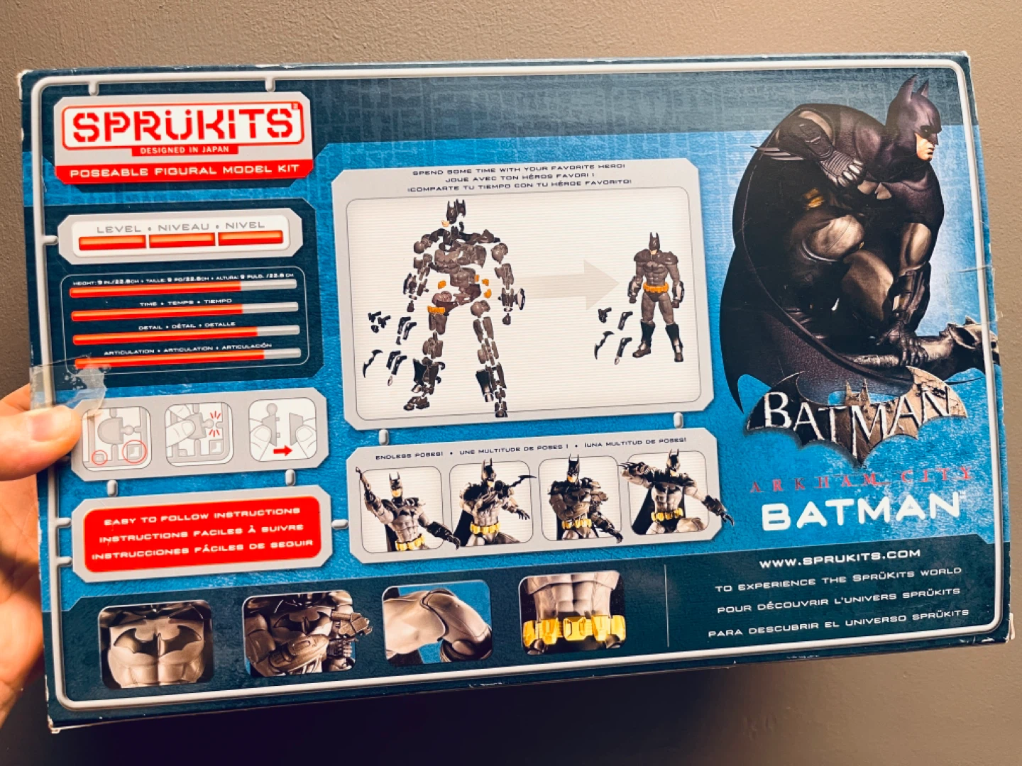 Sprukits Batman Arkham City Model Kit - photo 2