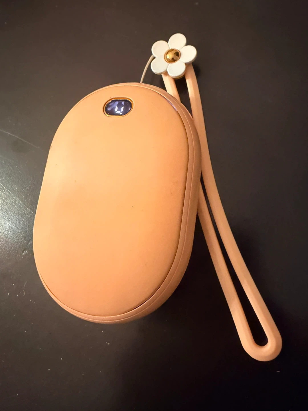 Peach Hand Warmer with Flower Charm - photo 4