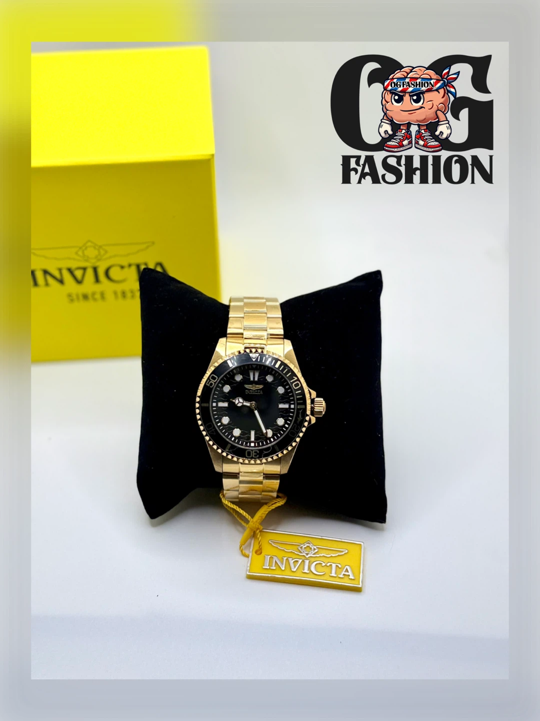 Invicta Pro Diver Gold-Tone Watch