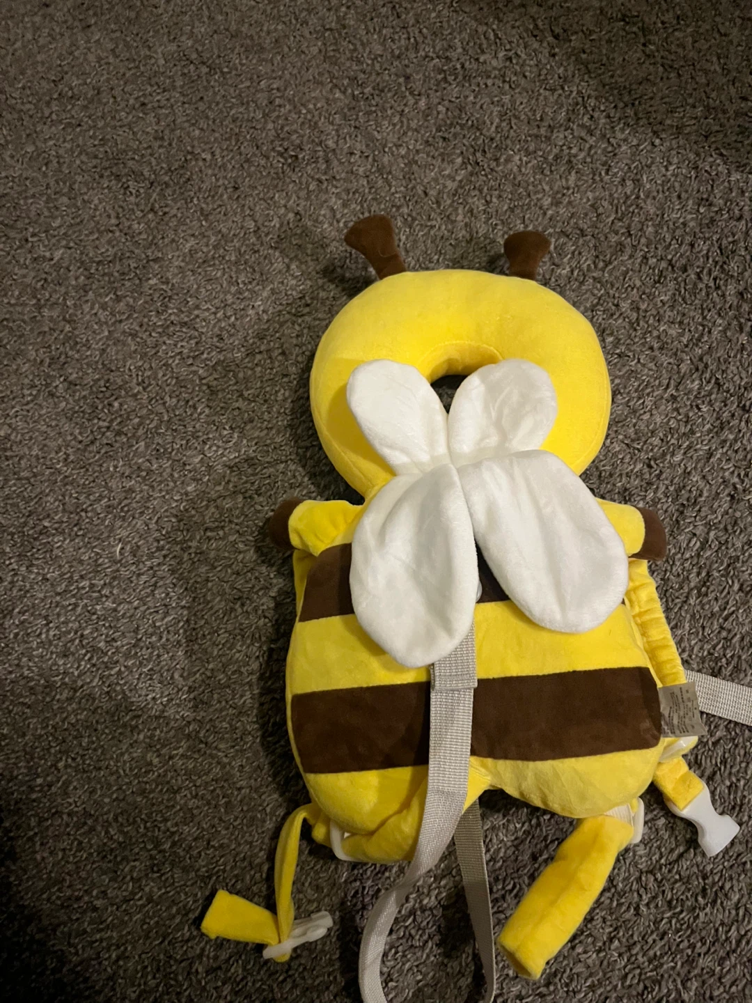 Baby Head Protector Backpack - Bee Design - photo 2