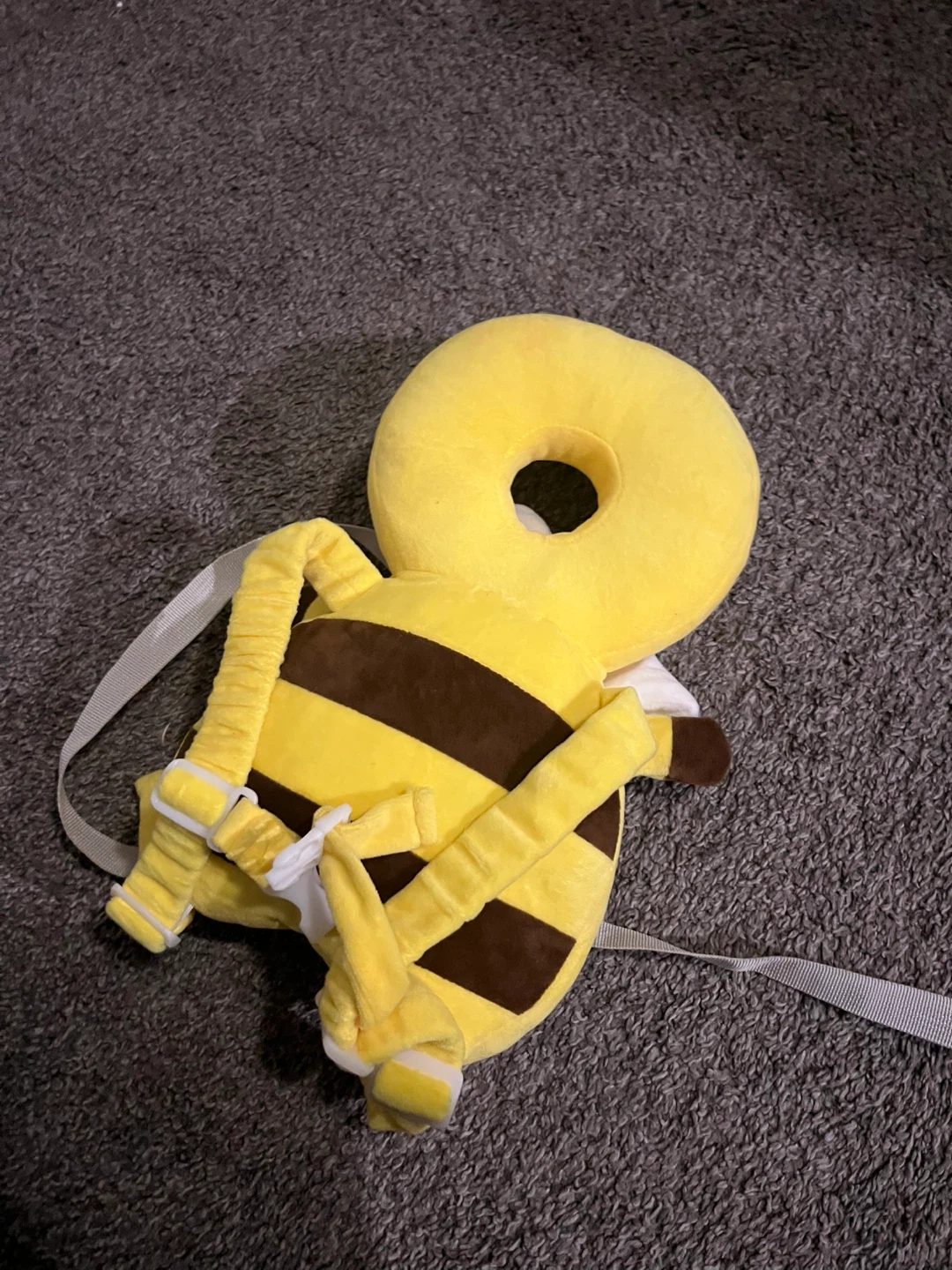 Baby Head Protector Backpack - Bee Design